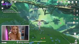 A fatality occurs during a donation stream for a Genshin Impact gamer girl