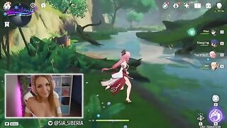 A fatality occurs during a donation stream for a Genshin Impact gamer girl