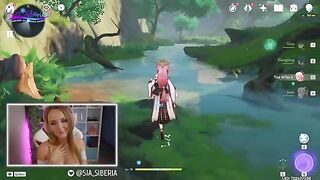 A fatality occurs during a donation stream for a Genshin Impact gamer girl