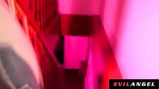 Hot Euro slut gets her asshole gapped by Evil Angel
