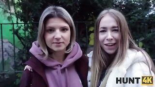 First time with two guys for a young beautiful girl