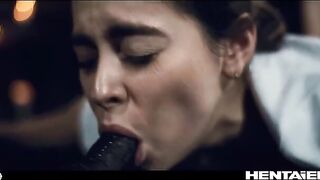 Hot chicks fucked and creampied by alien monsters in a hardcore compilation