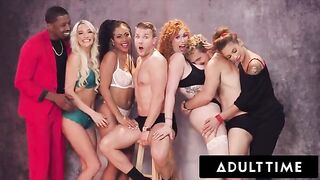 An Insane Christmas Group Sex Party with Lauren Phillips and More