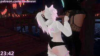 We EDGED each other and CAME into the NEW YEAR with VRchat erp heat