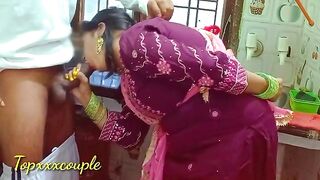 Hot Indian maid gets fucked hard in the kitchen, just like in those steamy step-fantasy videos you’ve seen on HotwifeXXX