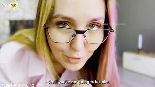 A stepmom is trying to prevent pregnancy by an unusual method