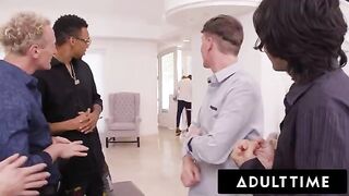 Best Man’s Bachelor Party Accident, Featuring Stripper Kitana Montana and a Wild Bukkake Scene