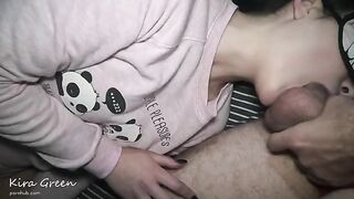 A couple has an intense encounter with another woman and they all cum twice