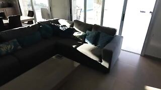 The sudden trip turned into a group sex party with hot babes
