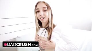 Busty stepdaughter Breezy Bri wants her dad’s cock, no other