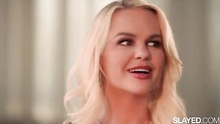 Two hot girls Blake and Vic can't resist being naughty together