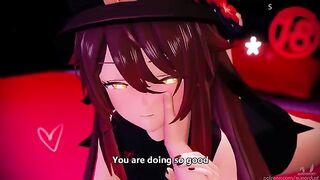 A lesson in pure oral joy for a young girl by Futanari