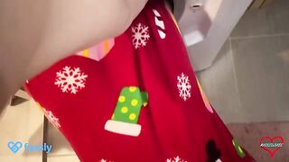 I helped my stepmom out of the washing machine, and things got steamy!