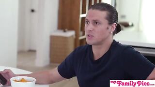 Is this what you think about when you're jerking off? -Maria Kazi Asks Her Stepbro