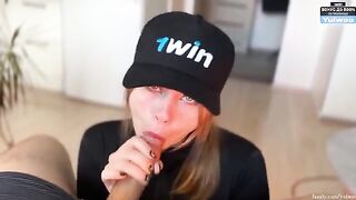 You deserve a blowjob today, come and get one! Hot blonde action