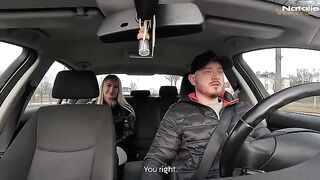 The luckiest taxi driver ever, especially after a wild ride!