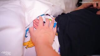 A pervert dad fucked his stepdaughter in a steamy, risky encounter