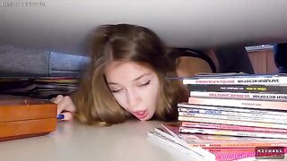 A stepbrother taught his sister how to have fun in a different way