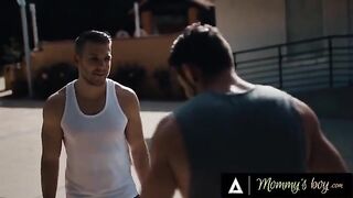Sheena Ryder gets her tight cunt smashed by two cocks