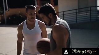 Sheena Ryder gets her tight cunt smashed by two cocks