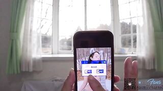 A cute girl was locked in a doghouse and fucked hard