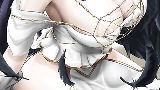 Albedo turns you into her edge slut in this JOI hentai
