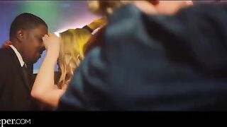 The party girl Avery has a rough sex with Isiah in the street