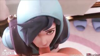 Overwatch Tracer 2021 compilation with sound, a hot SFM video!