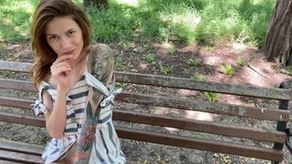 I have sex without panties in the park and in the car