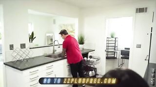 Horny Latina Emily Willis gets fucked by Keiran Lee’s huge cock in POV