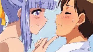 A lonely housewife can't control her urges in this steamy anime