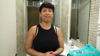 The hot mom Korin is hungry for anal sex, and she wants it bad!