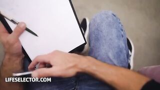 Casting agent fucked sporty latina Veronica Leal hard
