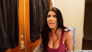 Romi Rain makes up with Brad Knight and gets fucked hard