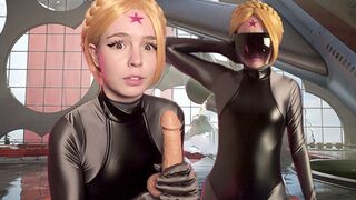 A cute girl in an atomic suit gets fucked hard, showcasing the wild and passionate vibe of Atomic Heart