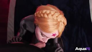 A cute girl in an atomic suit gets fucked hard, showcasing the wild and passionate vibe of Atomic Heart