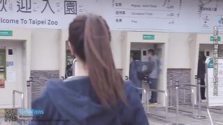 Real couple fucks on cam in Taipei travel vlog