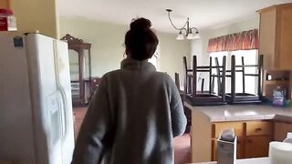 A couple trying to get pregnant in a steamy scene
