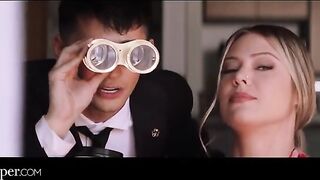 Avery from Deeper watches as her neighbor cheats on her spouse