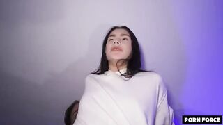Matty, an 18-year-old teen, achieves intense squirting orgasms in this record-breaking compilation
