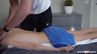 Should I have a massage or sex with this hot masseuse?