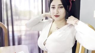 A hot girl tried to pass the math test by fucking her teacher