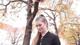 PETITE CASTING WITH GERMAN TEEN OLIVIA SPARKLE (18) FOR BIG DICK ACTION