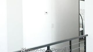 A stunning blonde, Blake Blossom, gets fucked hard and facialed in a steamy scene