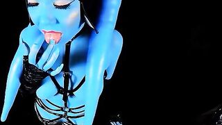Alien Twi'lek gets trained to be a sex worker in this parody