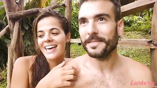 Passionate couple Adam and Eve make love like horny rabbits for Lustery