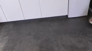Skinny Asian skater girl licks my fat balls