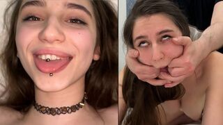 She looks nice, but she is a slutty whore who loves to get fucked hard
