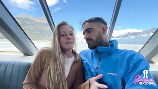 The guy's cock was rock hard, so he fucked me early in the morning