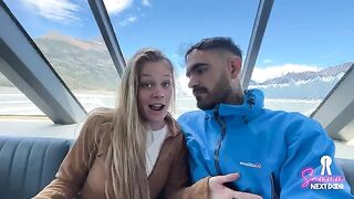 The guy's cock was rock hard, so he fucked me early in the morning
